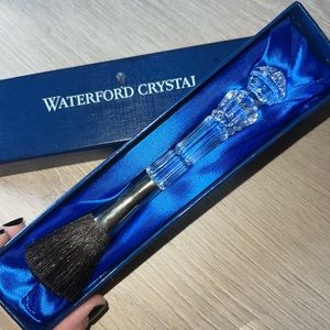 WATERFORD CRYSTAL MAKEUP BRUSH - (NEVER BEEN USED)